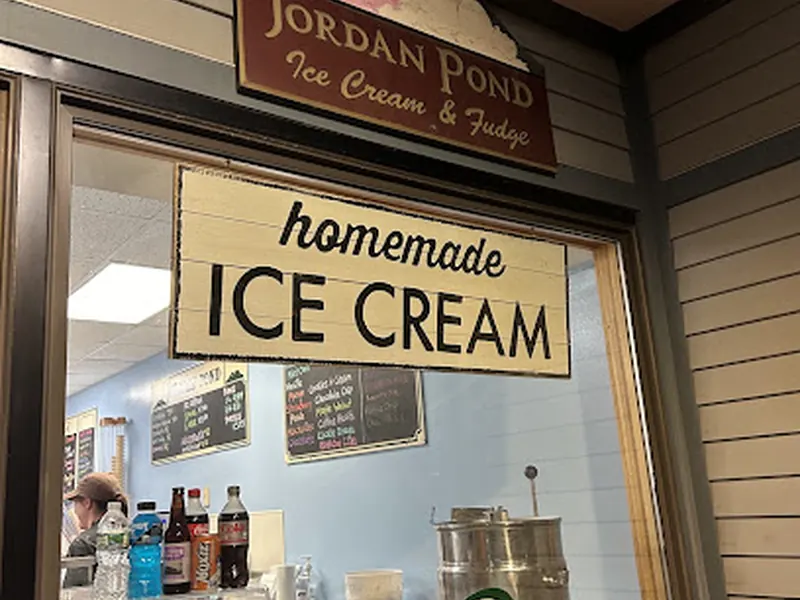 Jordan Pond Ice Cream & Fudge