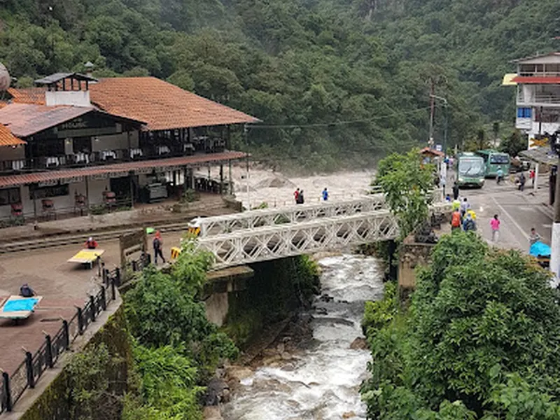 Bus to Machu Picchu